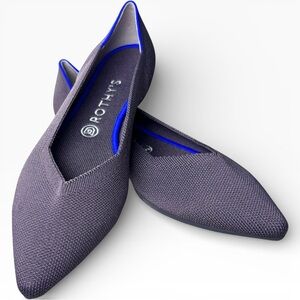 Rothy's The Point II in Mink (Purple/Grey) in Size 10.5